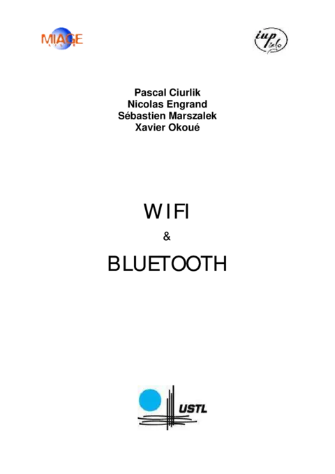 Wifi et Bluetooth