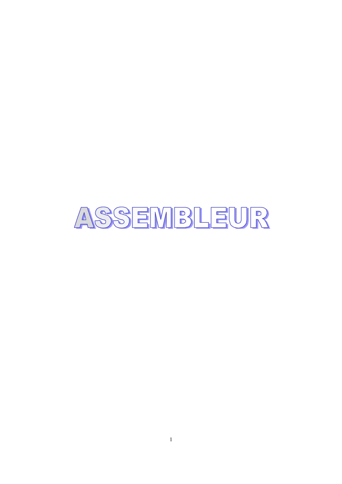 Assembleur - Maîtriser la programmation bas niveau