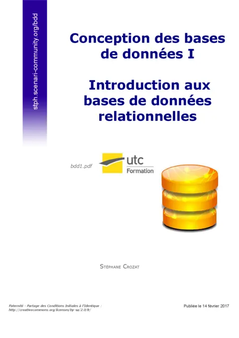 Introduction aux bases de données relationnelles
