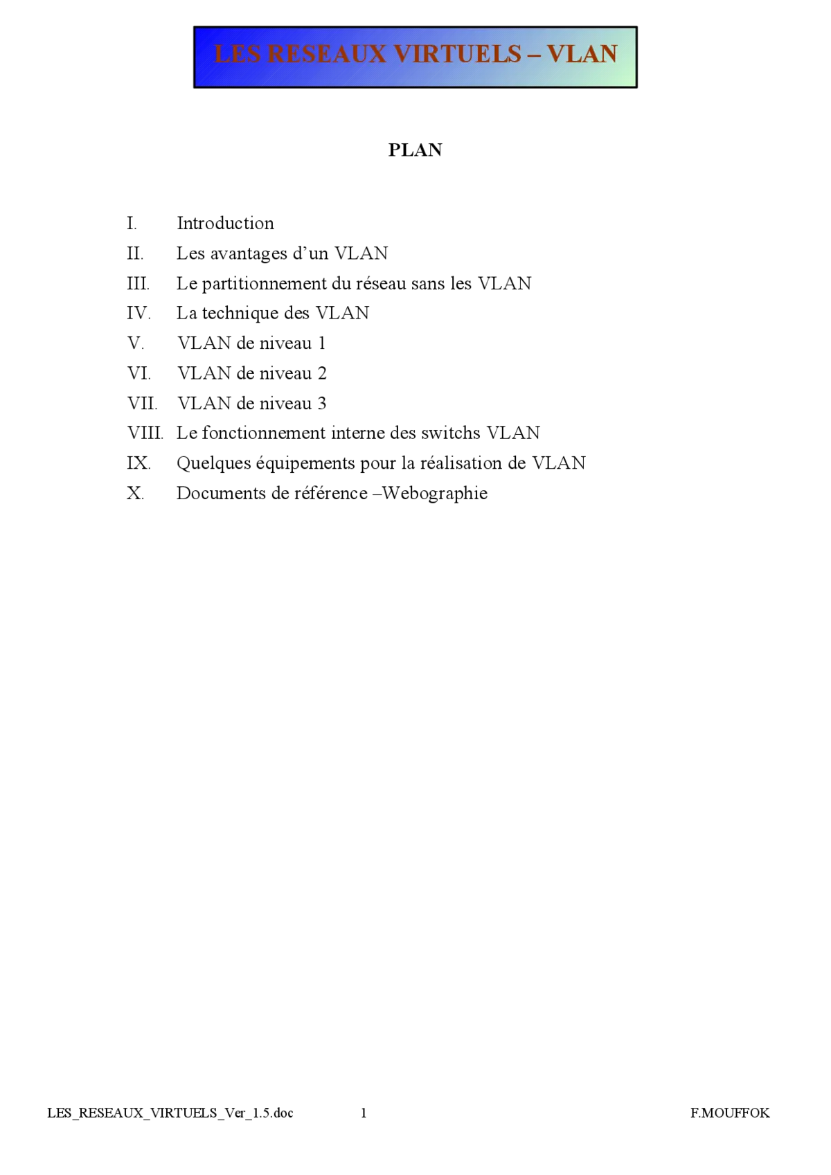 VLAN - Maîtriser les réseaux virtuels en entreprise