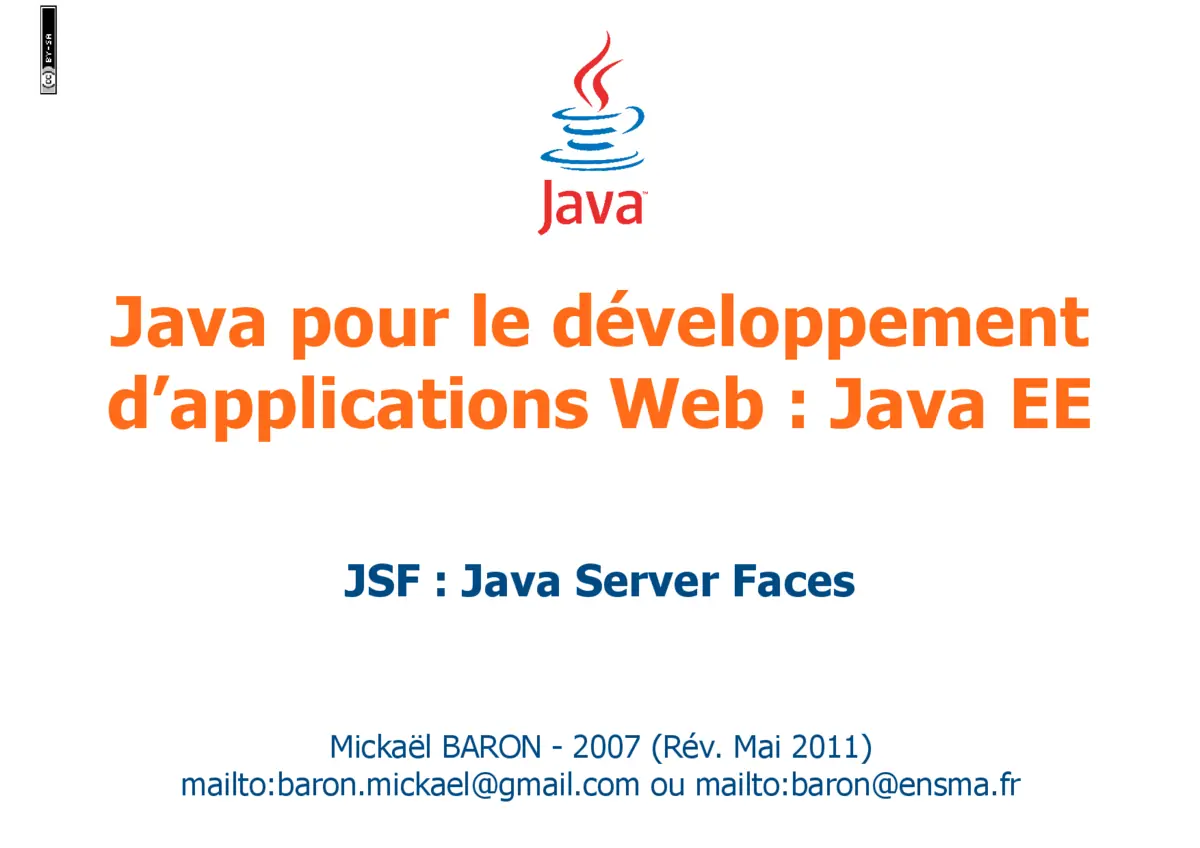 JSF - Maîtriser les bases du développement web Java
