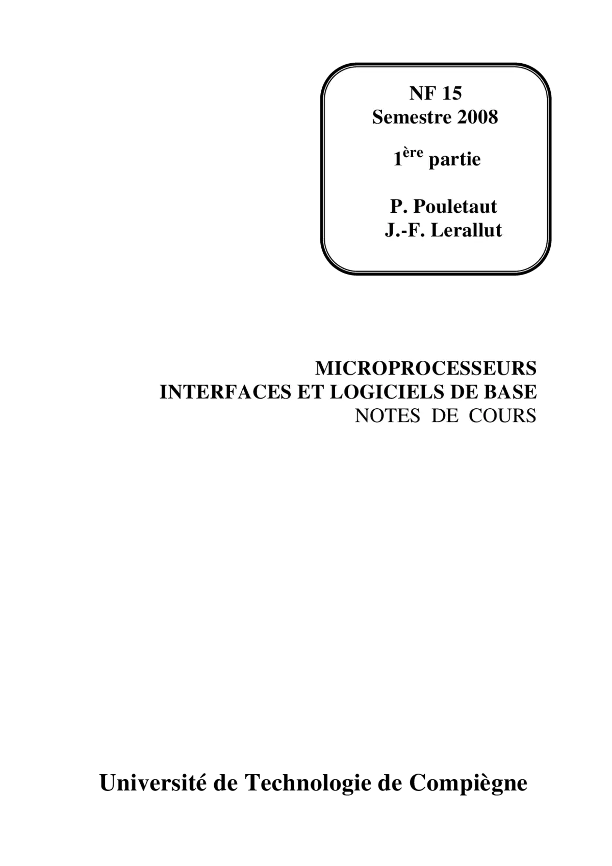 Microcontrôleurs - Bases et initiation pour débutants