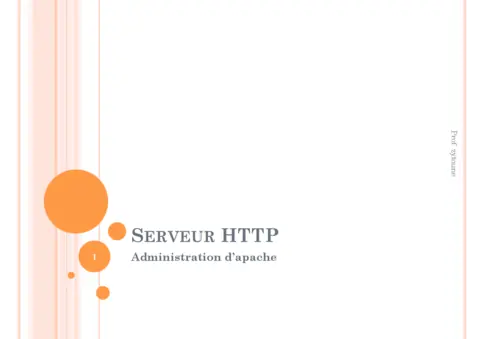 Administration Serveur HTTP