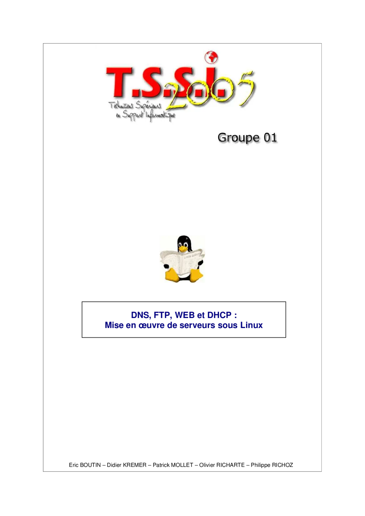 Admin Linux: DNS, FTP, WEB, DHCP - Services