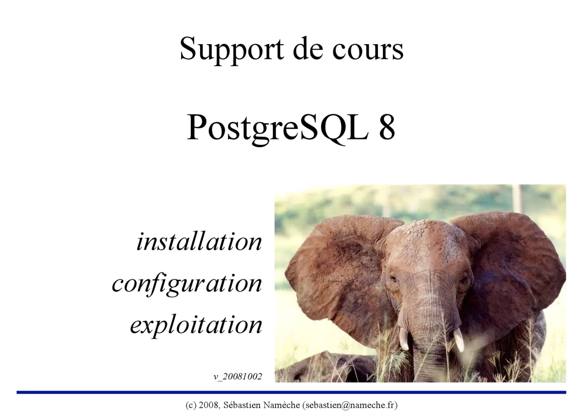 PostgreSQL - Maîtriser les bases de données relationnelles