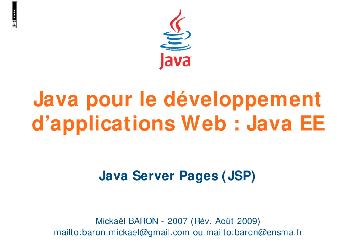 JSP - Créer des applications web dynamiques