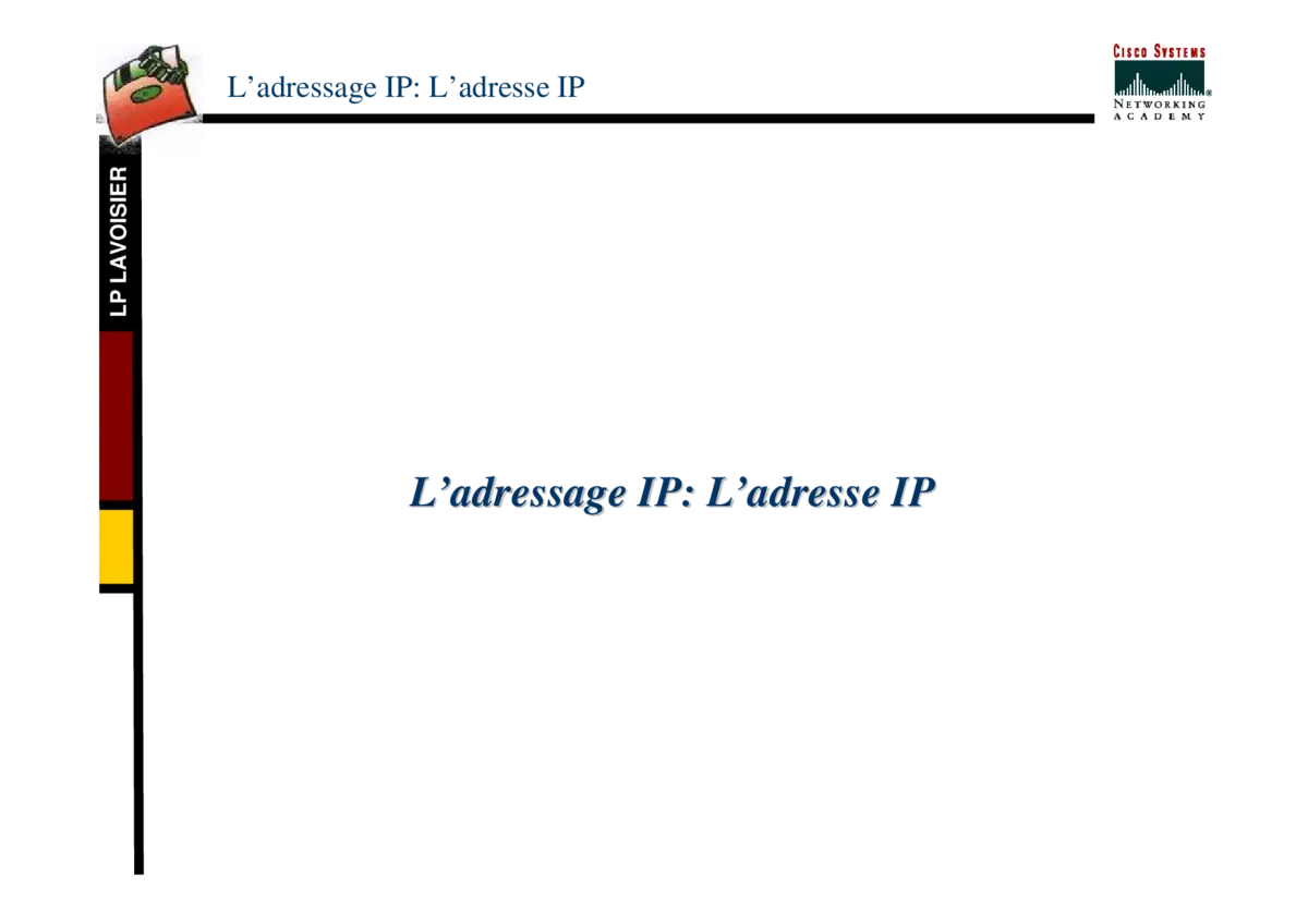 Adressage IP: Les Bases Réseau