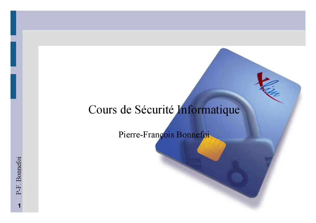 Sécurité informatique - Protéger les systèmes et données