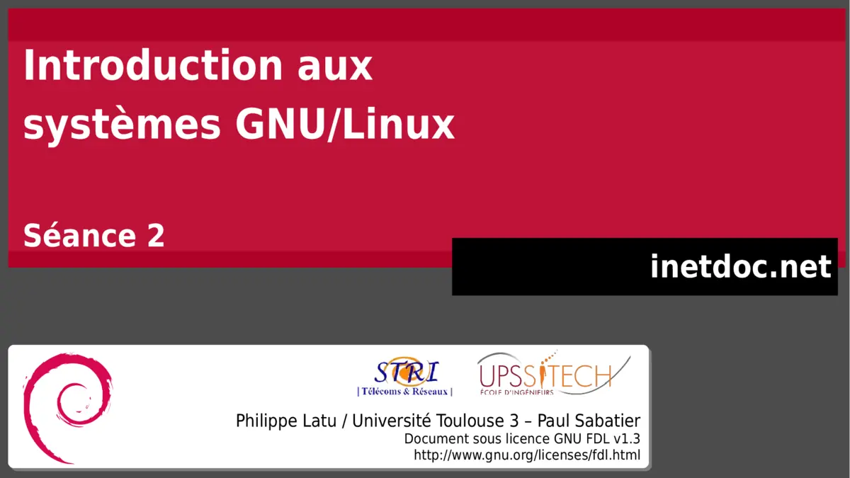 GNU/Linux - Découverte des commandes de base