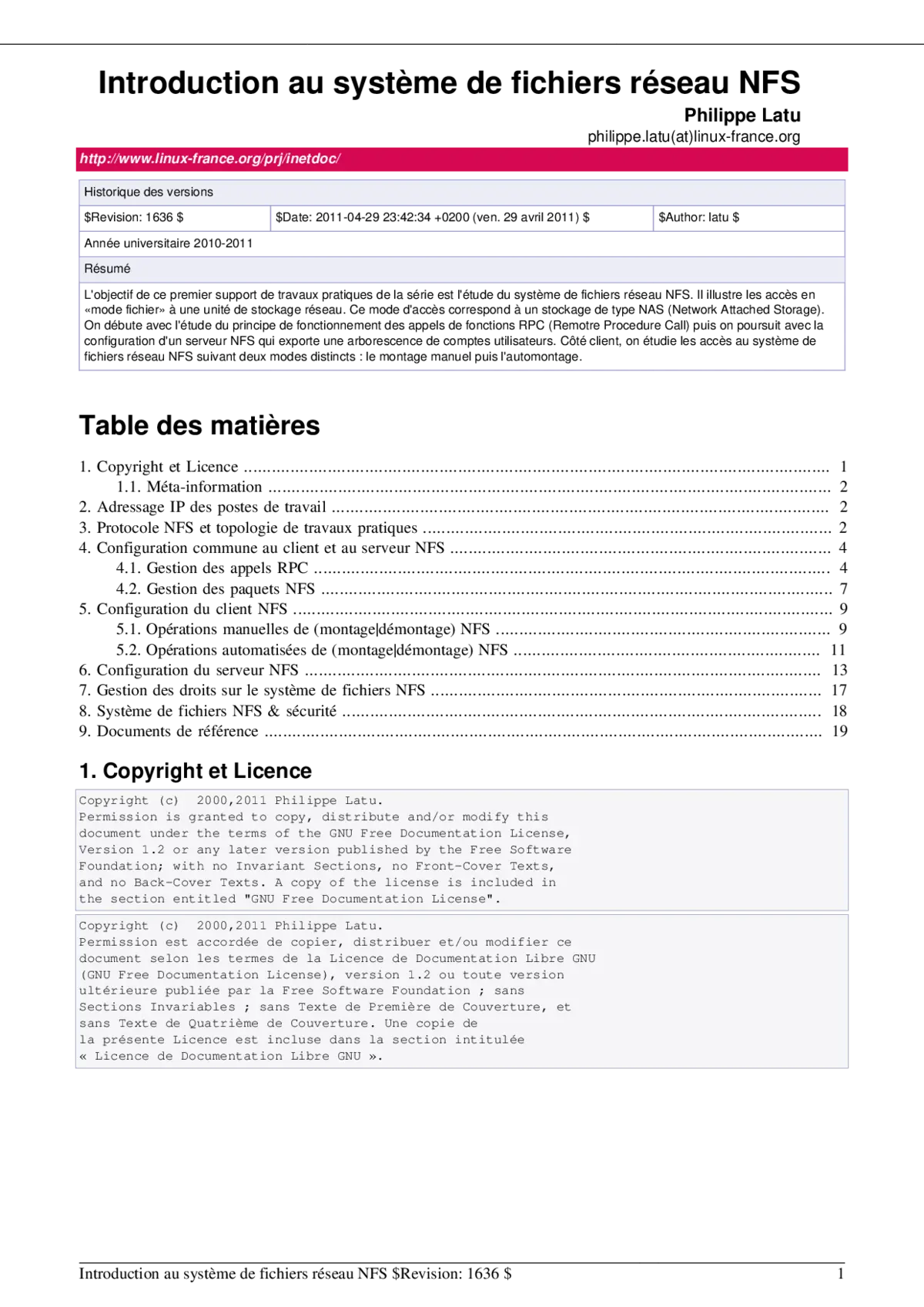 NFS - Maîtriser les systèmes de fichiers réseau
