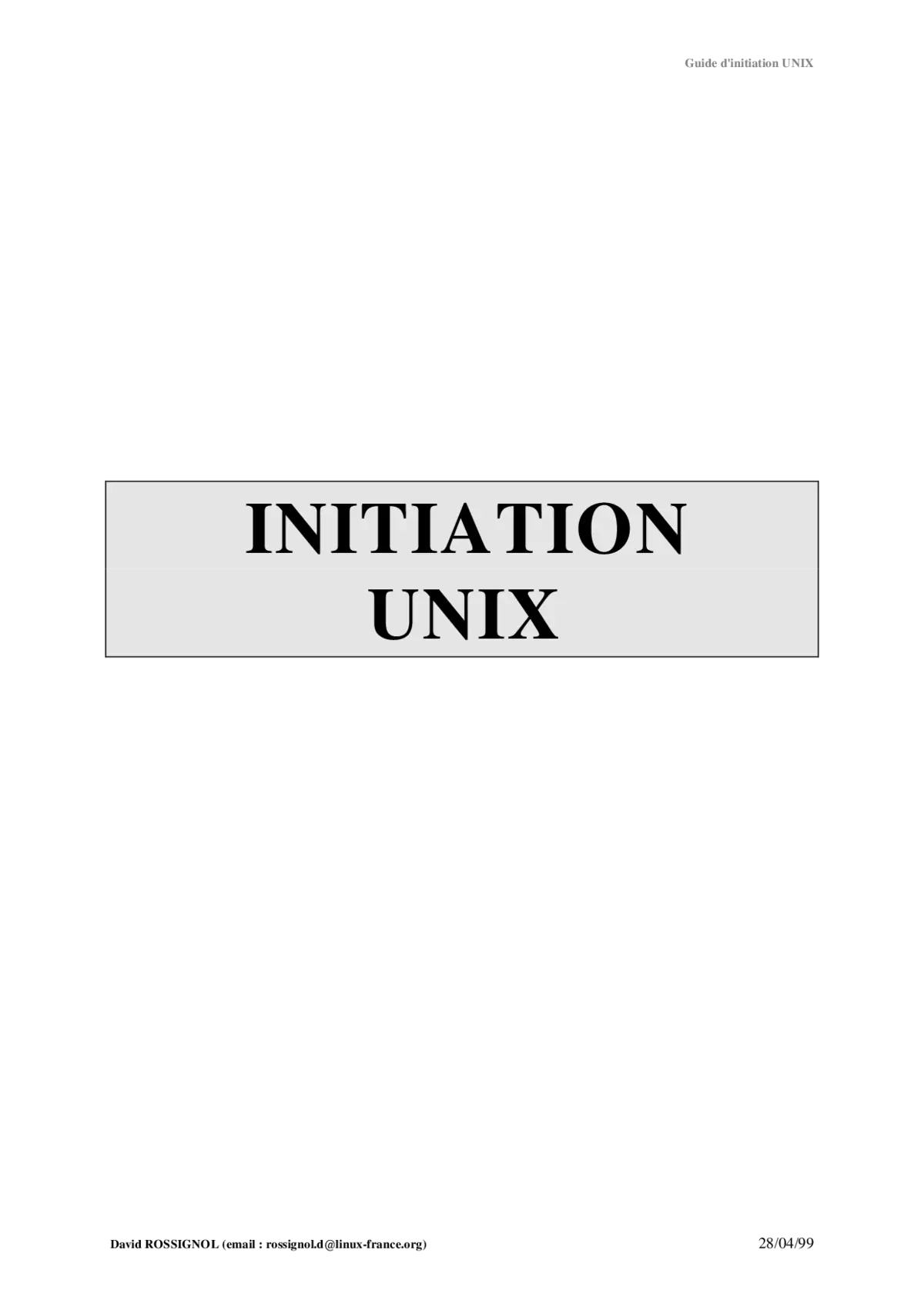 Initiation Linux - Découvrir les bases du système