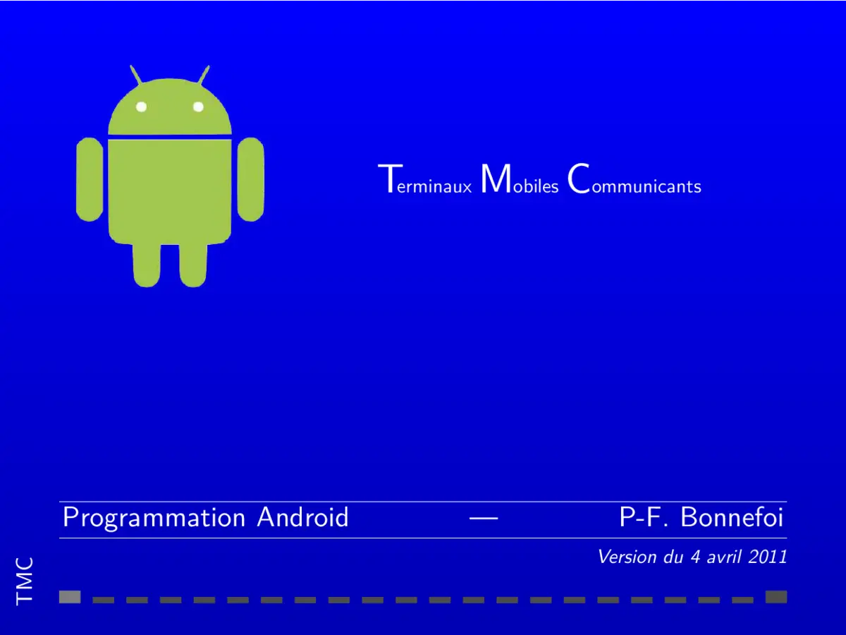 Android : Développez vos applications mobiles