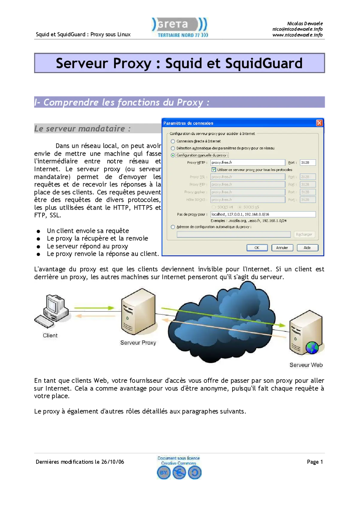 Squid - Installation et configuration sous Linux
