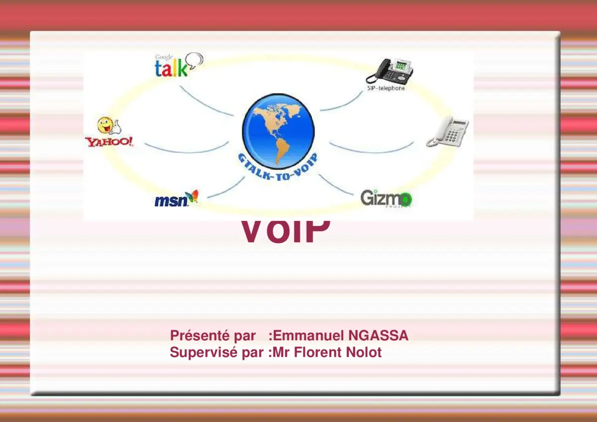 VoIP - Maîtriser les réseaux de téléphonie IP