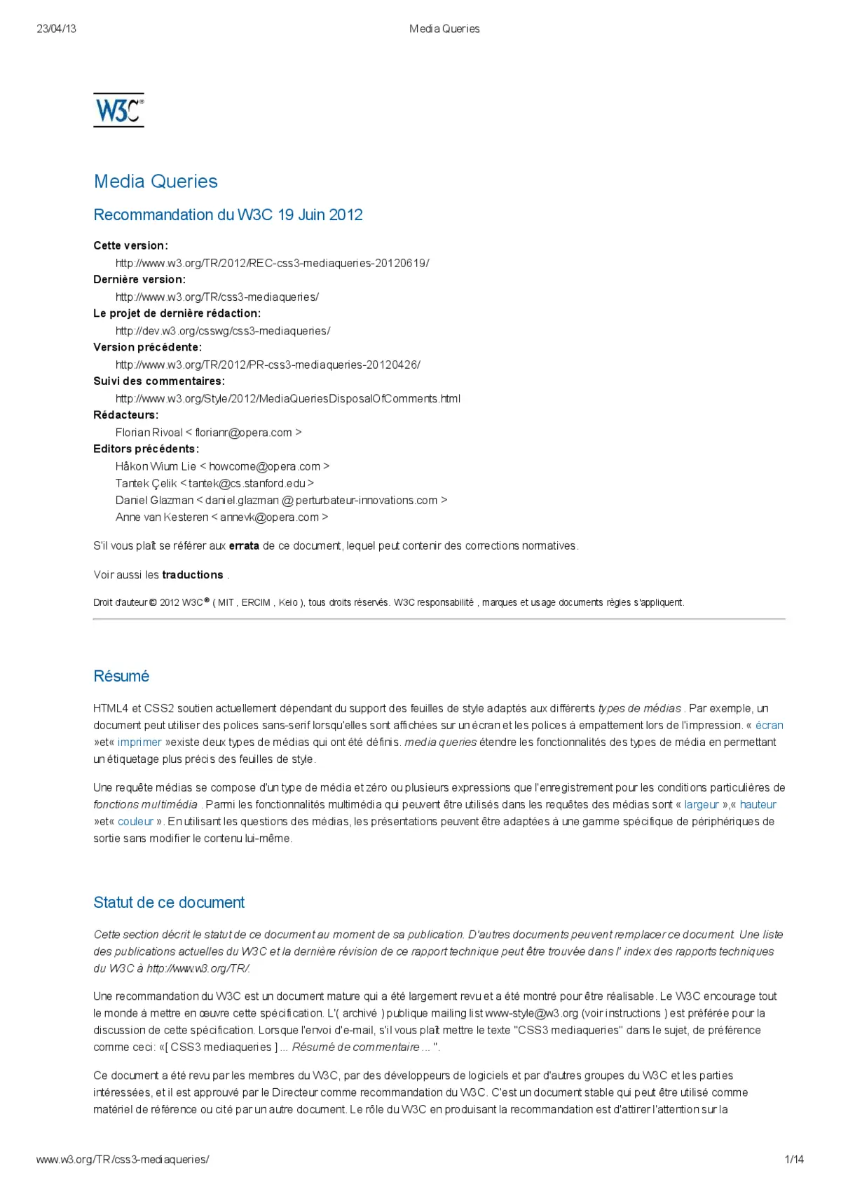 Media Queries - Maîtriser le responsive design