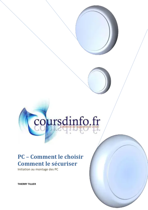 PC - Comment le choisir et le sécuriser