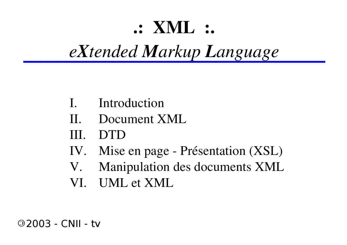 XML - Maîtriser le langage de balisage étendu
