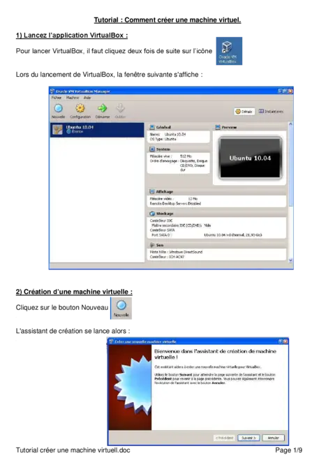 Comment créer une machine virtuelle VirtualBox