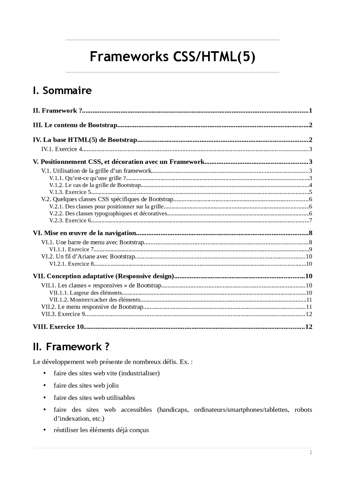 Bootstrap - Maîtriser les Frameworks CSS/HTML