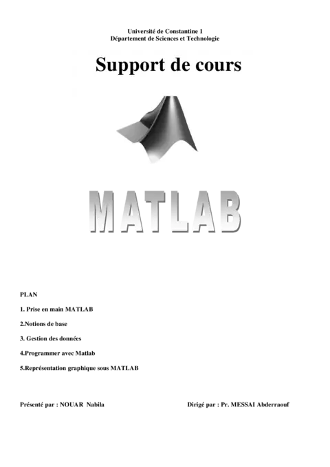 Introduction Matlab