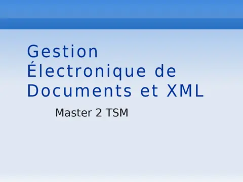 Introduction xml