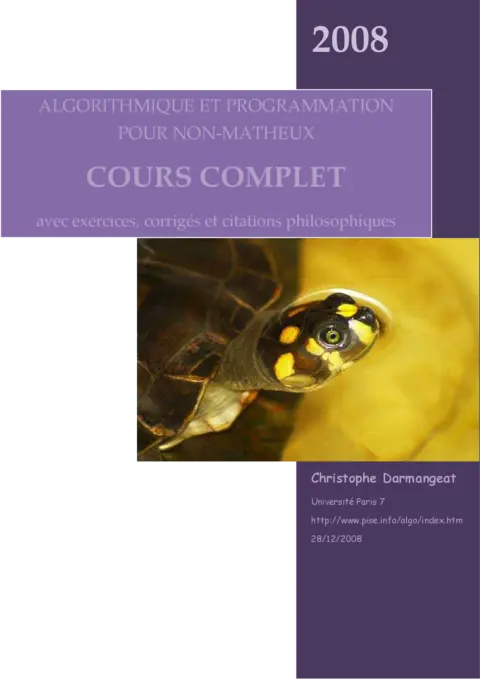 Algorithme et programmation