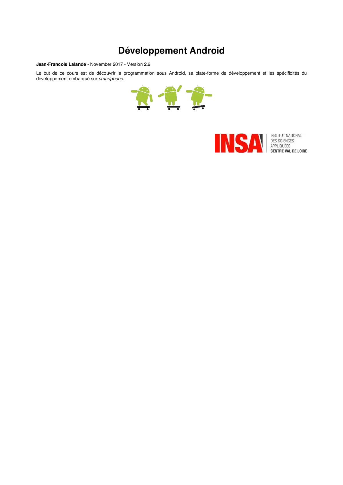 Développement Android: Applications Mobiles Performantes