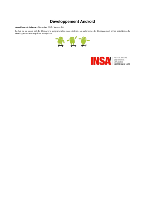 Développement Android