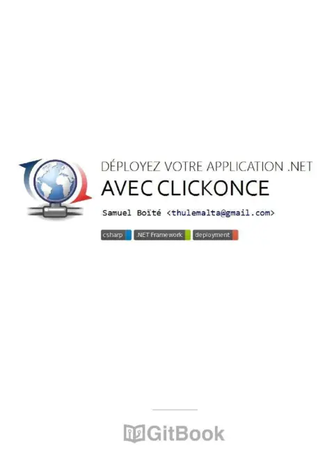 Déployez votre application .NET avec ClickOnce
