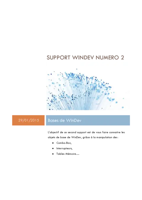 WinDev: Bases de WinDev