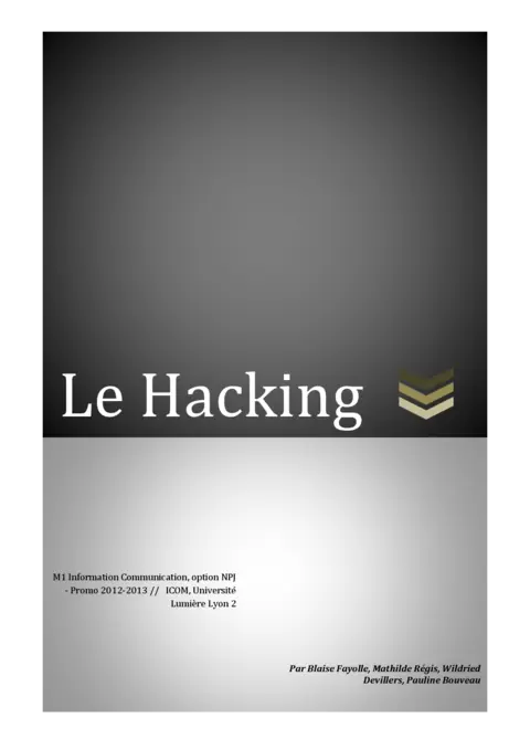 Le Hacking