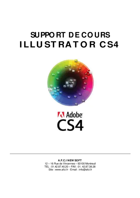 Support de cours Illustrator CS4