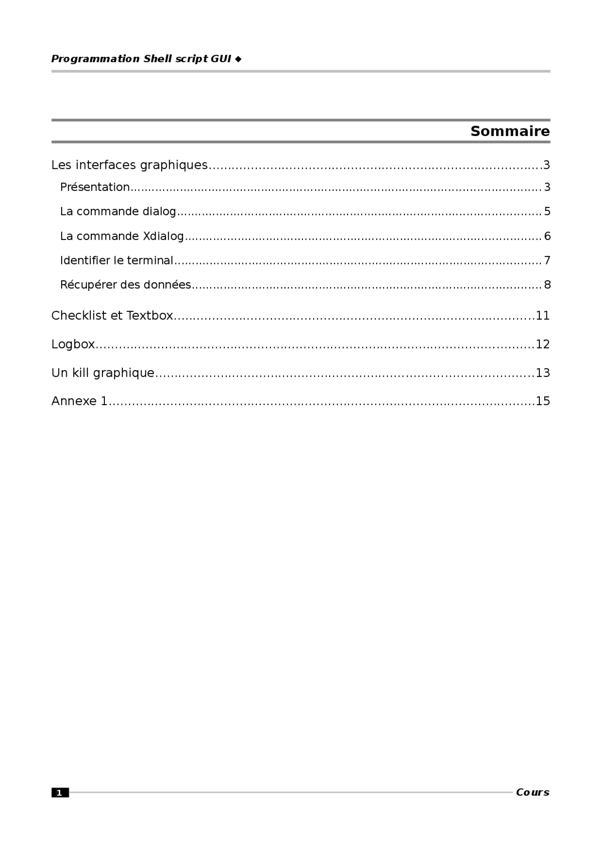 ShellScript GUI - Créer des Interfaces Graphiques en Bash