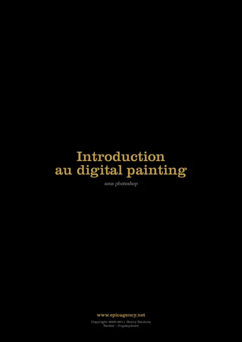 Introduction au digital painting sous Photoshop