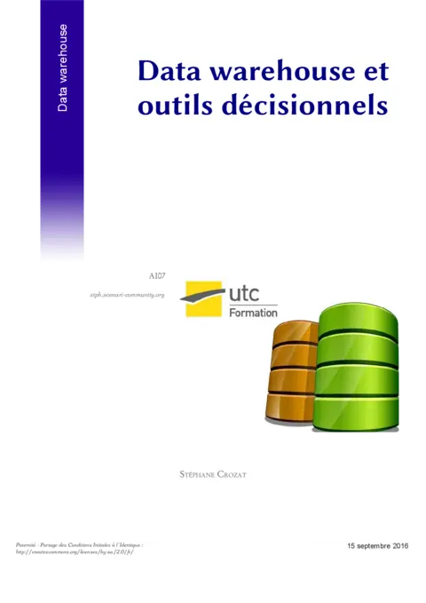 Data warehouse et outils décisionnels