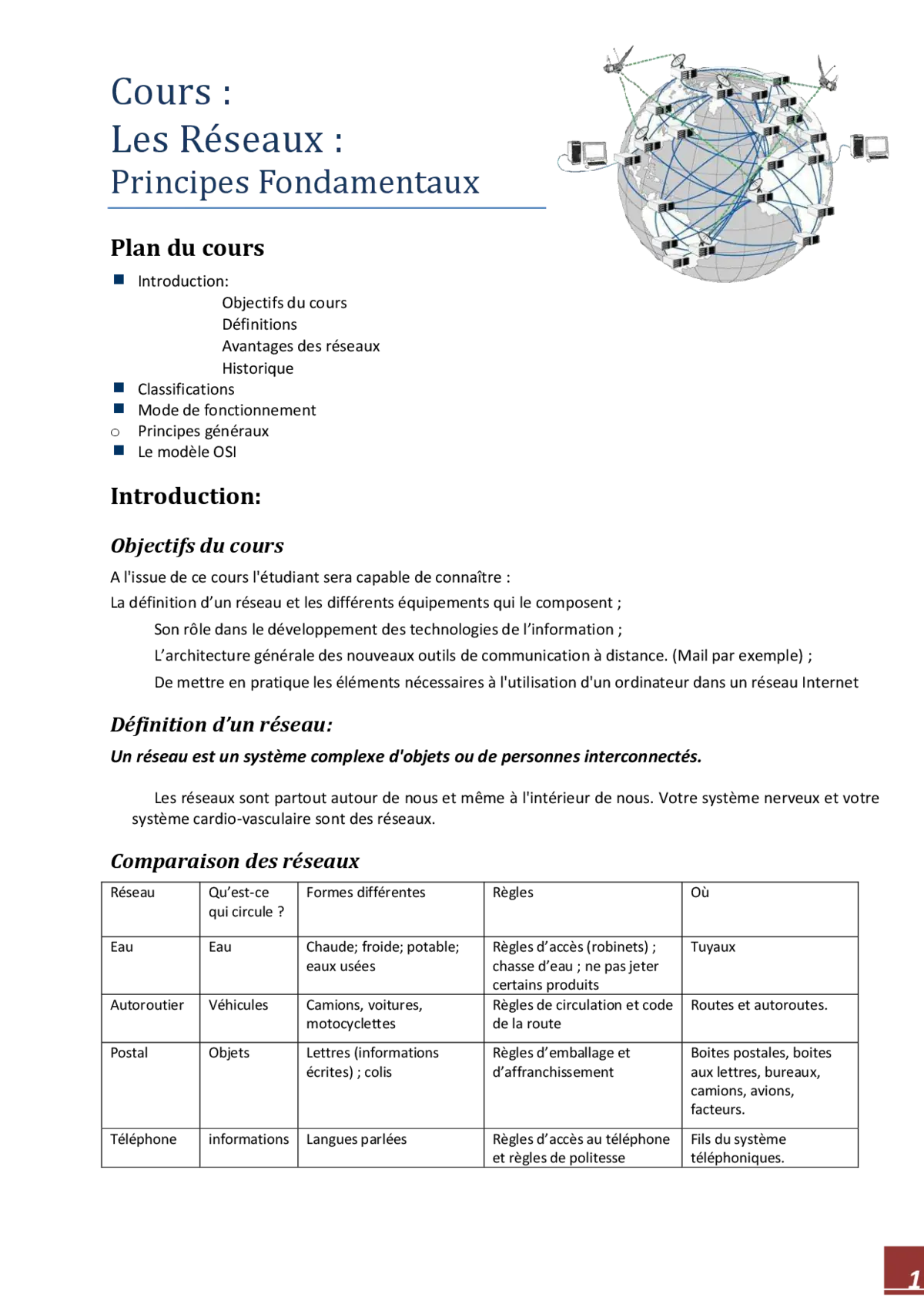 Réseaux - Comprendre les Principes Fondamentaux