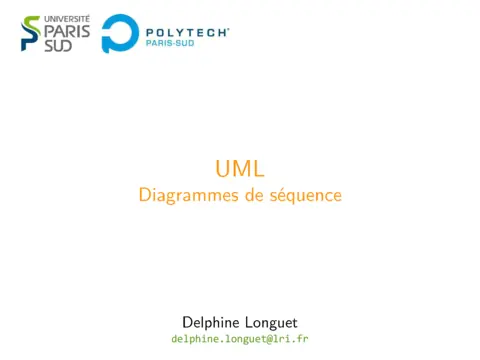 UML: Diagrammes de séquence en conception
