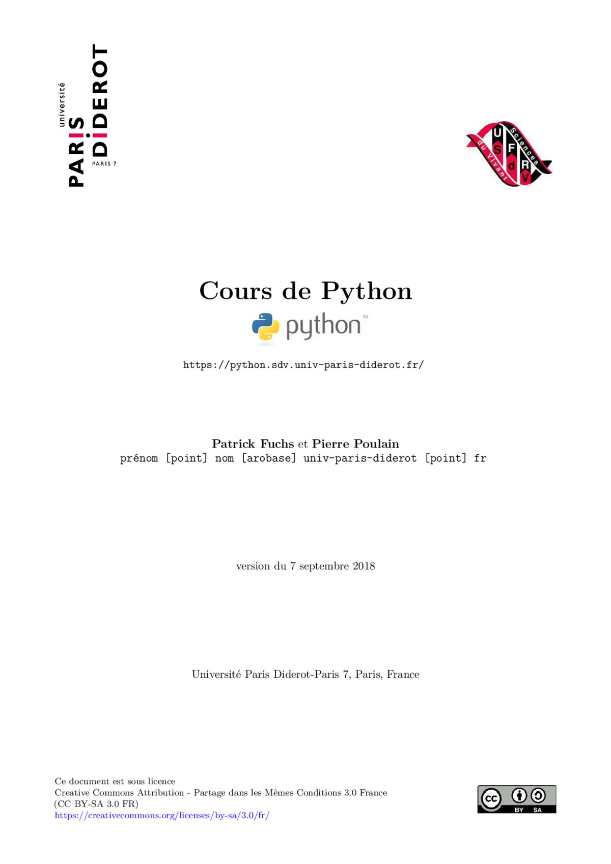 Python : Les fondamentaux de la programmation