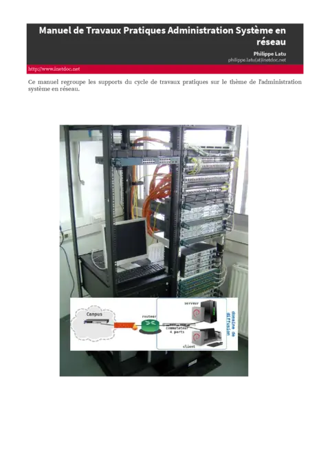Travaux Pratiques Administration Système en réseau