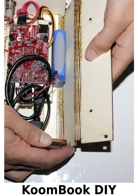 Assemblage d'un KoomBook